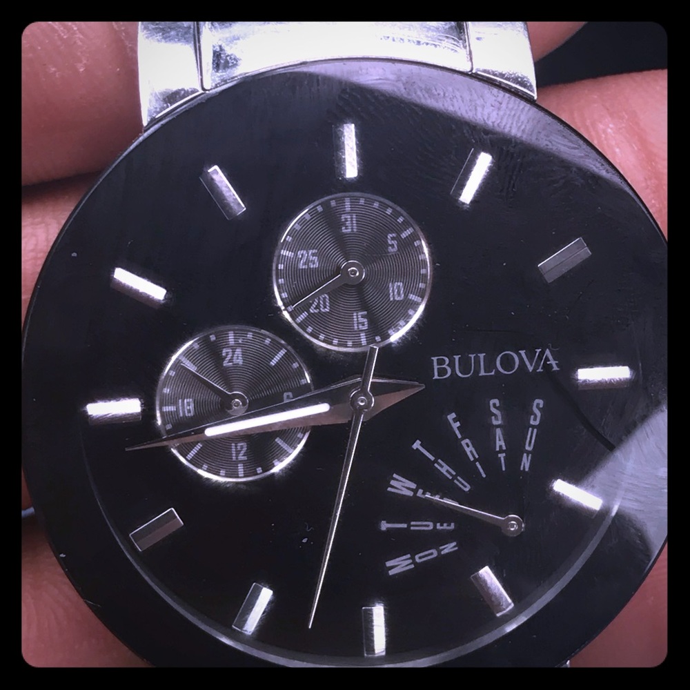 Men’s Bulova water resistant watch